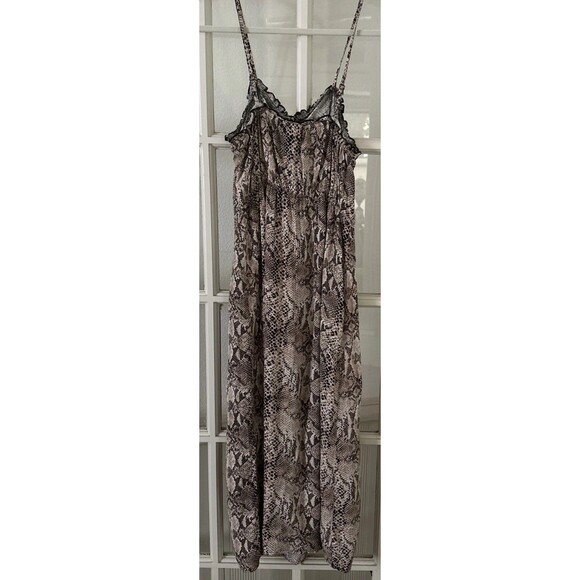 Animal Print Midi Sundress Women's Medium Dress - Picture 7 of 11